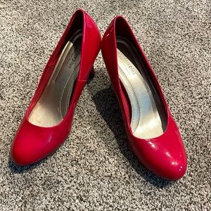 Comfort Plus Red High Heels